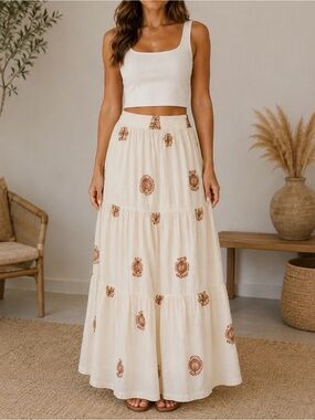 S097- Women’s: Figueroa & Flower Large 12/14 Skirt, NWT